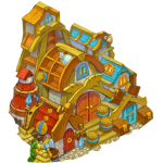 Lagerhaus, befindet sich im 1. Gebiet Startgebiet