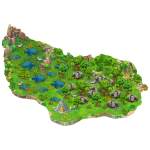 21. Gebiet Steinkrokodil